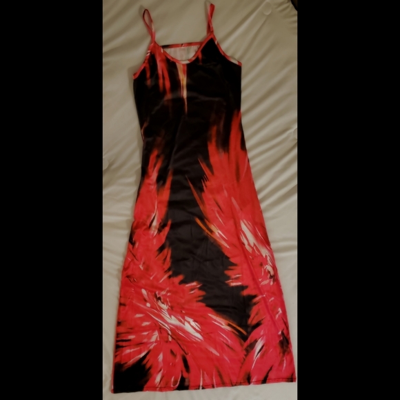Womens Strappy Boho Summer Maxi Dress • Size S - Picture 1 of 1